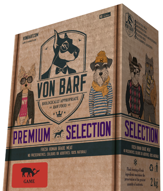 VON BARF PREMIUM SELECTION GAME 250 8X250GR 2 KG