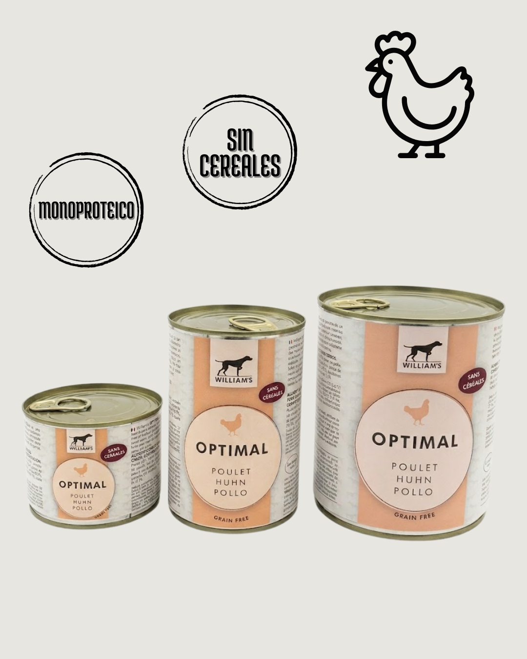 LATA WILLIAM'S OPTIMAL POLLO