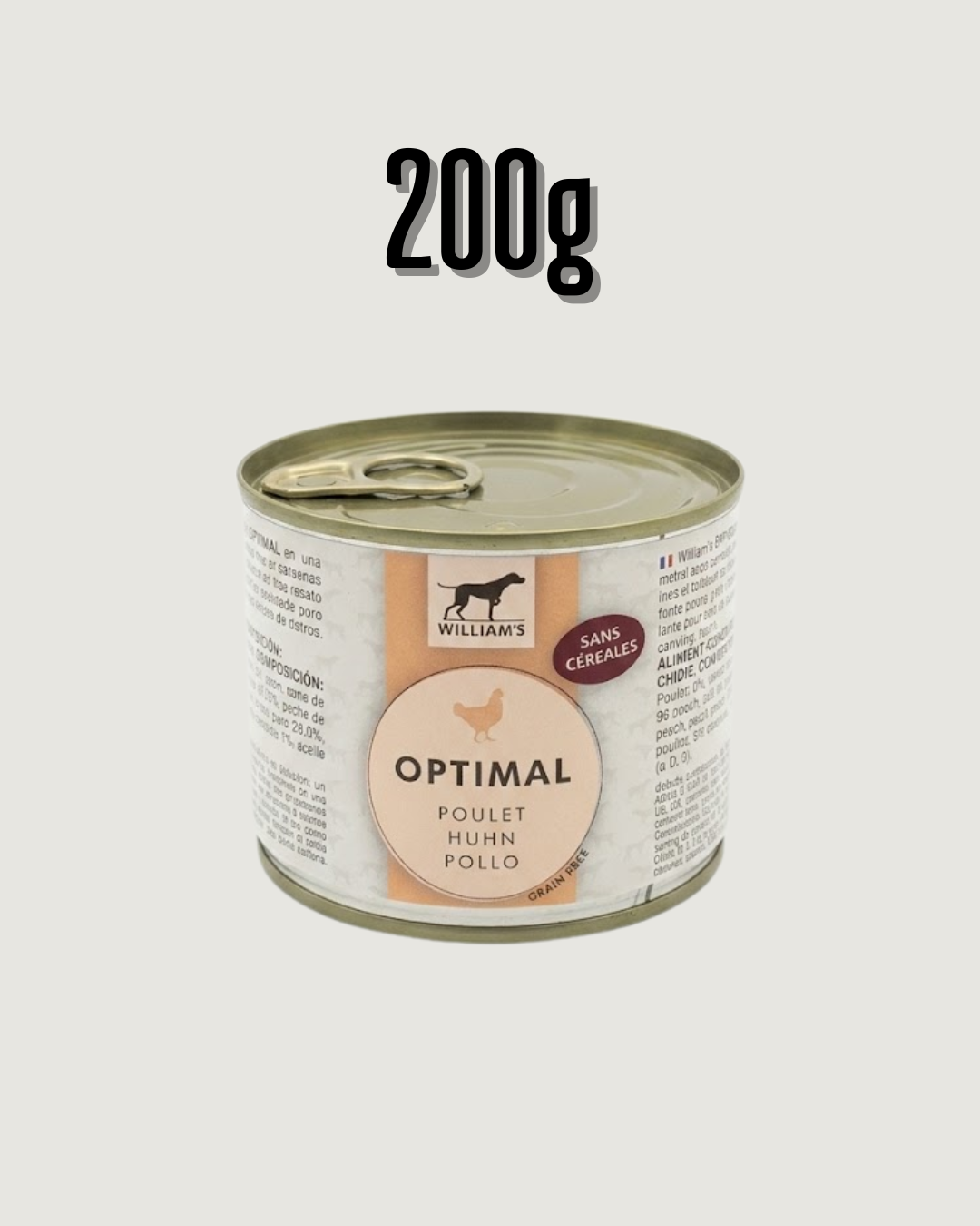 LATA WILLIAM'S OPTIMAL POLLO