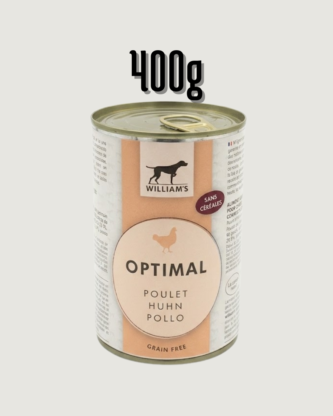LATA WILLIAM'S OPTIMAL POLLO