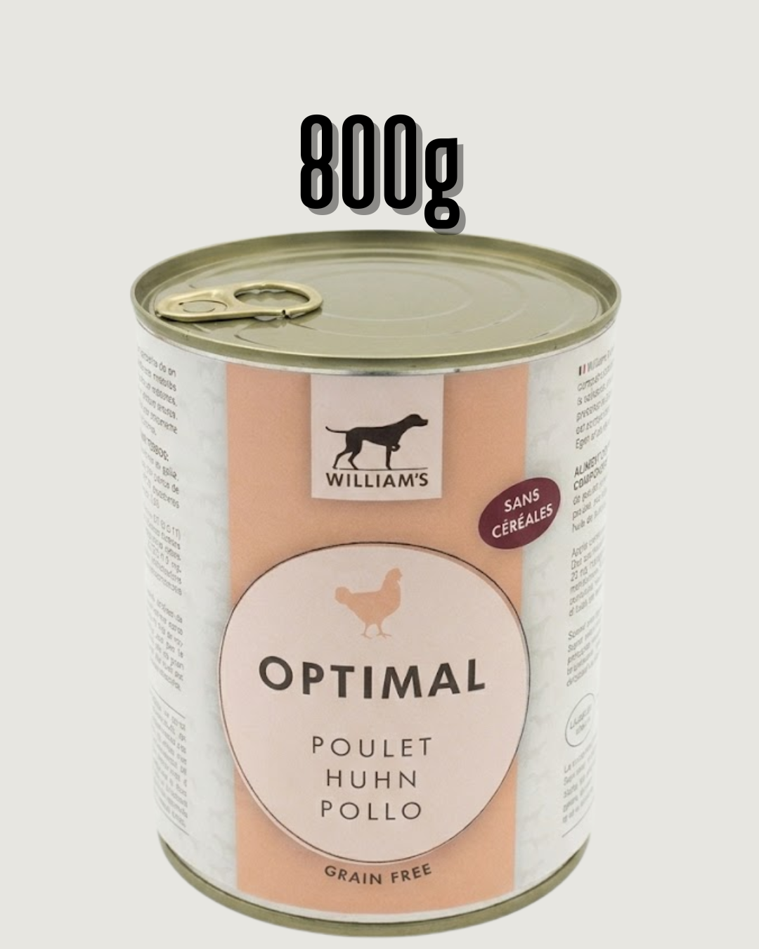 LATA WILLIAM'S OPTIMAL POLLO
