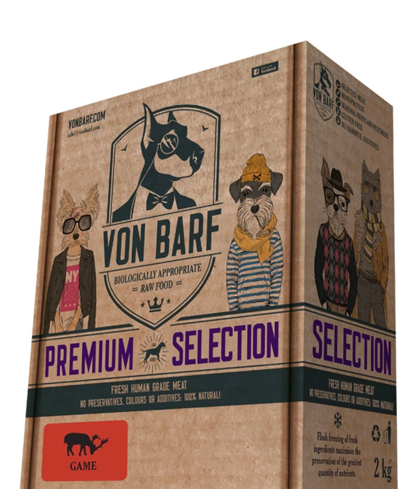 VON BARF PREMIUM SELECTION GAME 2 KG