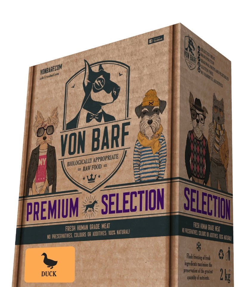 VON BARF PREMIUM SELECTION DUCK 2KG