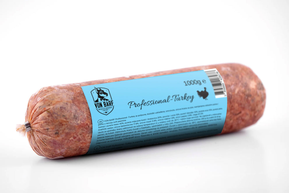 VON BARF PROFESSIONAL TURKEY 1000 GR