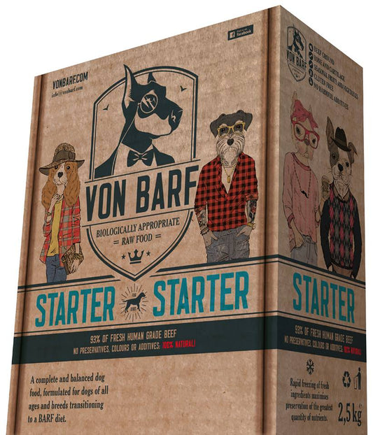 VON BARF STARTER 250 10X250 GR 2.5KG